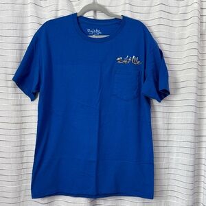 Salt Life Blue Short Sleeve Tee
